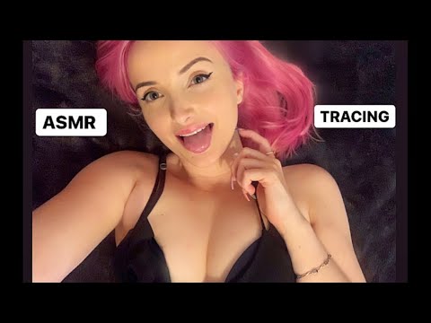 ASMR | SKIN TRACING WITH VISUAL TRIGGERS 💓