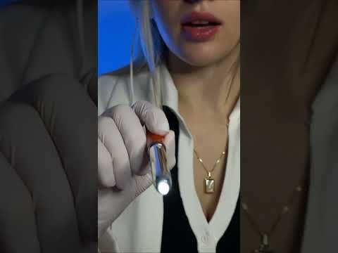 Follow the light trigger - Full video on my channel #asmr #shorts #doctor