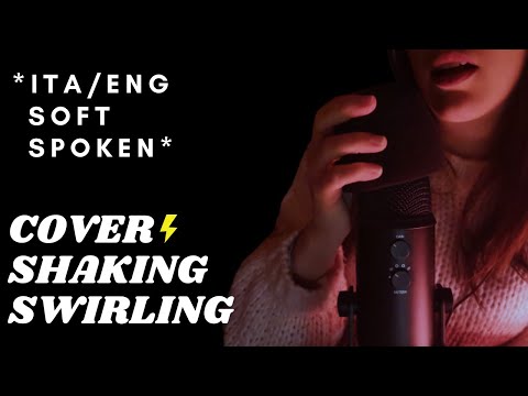 ASMR - [ 1 HOUR ] FAST and AGGRESSIVE MIC PUMPING, SWIRLING, Rubbing with ITA/ENG Soft Spoken