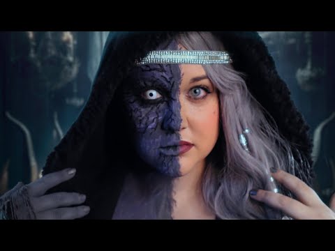 ASMR 💀 Hel: Goddess of the Dead (Layered Whispers, Hand Movements) Soft Spoken Spooky ASMR Roleplay