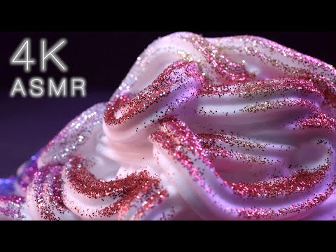 [ASMR]鮮やかなモコモコクリーム✨  - Satisfying Shaving Cream Sounds(No talking)