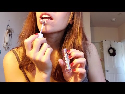 ASMR - I'M BACK! AND WITH THE HOLOGRAPHIC LIP GLOSS!