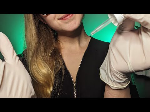 Ear Exam & Wax Removal ASMR  [Typing Triggers]