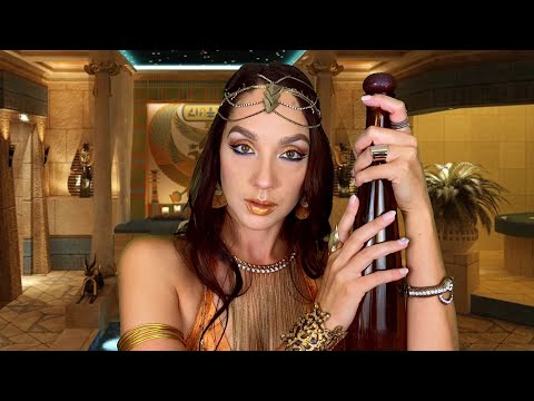 ASMR - Ancient Egypt Spa Roleplay (Personal Attention)
