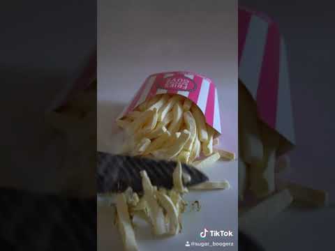 Satisfying sizzle fries 🍟