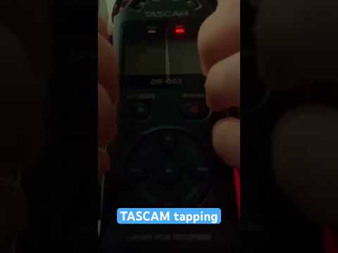 asmr | tascam tapping #shorts