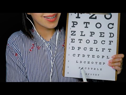 ASMR Eye Exam RP - Personal Attention