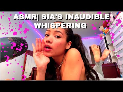 ASMR| SIA'S INAUDIBLE WHISPERING WITH HAND MOVEMENTS PT2 (VERY TINGLY)