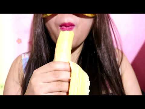 ASMR Banana Eating Sounds
