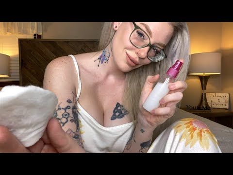 ASMR Personal Attention from my bed 🛌 💤