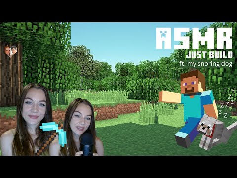 ASMR Quick Minecraft Tingles | Just Build Soft Spoken and Whispered | Disclaimer: Dog Snoring ZzZzZ