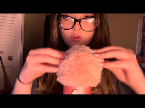 ASMR| TONGUE FLUTTERING, MIC SCRATCHING, MIC GRIPPING, GLASSES/NAILS TAPPING 🤓