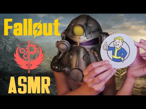 Fallout ASMR - Be Soothed by The Brotherhood of Steel | Vaultboy Tapping and Bottlecap Tingles