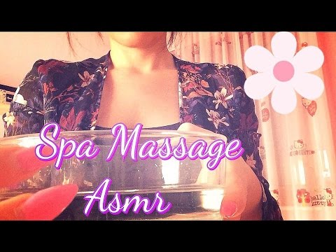 ASMR Ita * SPA Massage Face * Relaxing Touch Your Face * soft spoken
