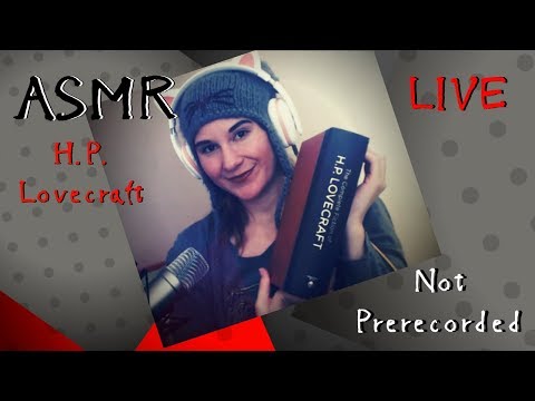 Live ASMR #33 💖Book Reading💖 & More (lo-fi, mid-fi, hi-fi)