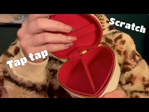ASMR: Valentines Day trigger assortment NO TALKING (tapping, scratching, gripping, and more)