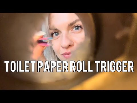 ASMR FAST & AGGRESSIVE TOILET PAPER ROLL TRIGGER “EAR CLEANING”