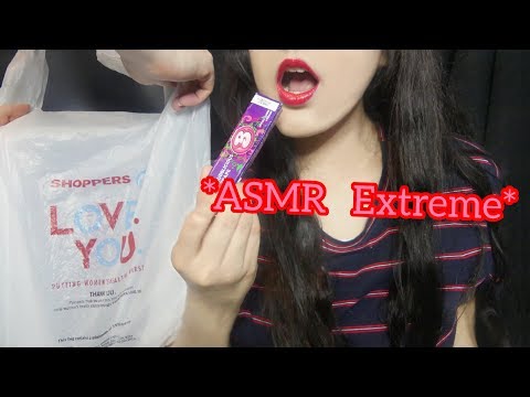 ASMR Gum Chewing Haul ~* Extreme Mouth Chewing*~ 🤐👄🍬