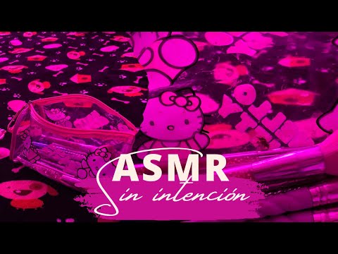 ASMR sin intención 💗 | Sonidos de cosmetiquera | Andrea ASMR 🦋
