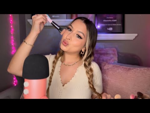 ASMR doing my makeup🦋 whispered step by step application✨