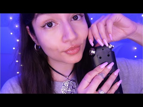 ASMR Tascam Tapping & Mouth Sounds | Tongue Clicking, 'It's Ok'