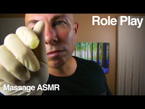 ASMR Role Play Taking Care of You with Face Touching & Rubber Gloves