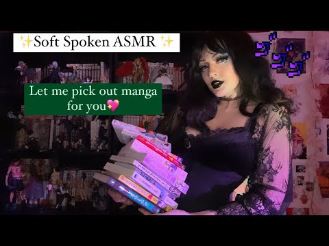 ASMR//pov: I pick out manga for you (soft spoken)