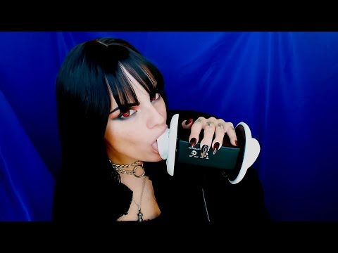 ASMR Death Metal Vampire Ear Licking | NO TALKING After Intro | Donated