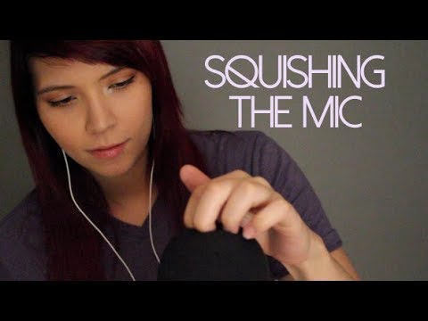 ASMR Squishing the Mic and Whispering