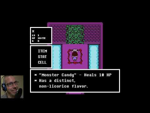 Playing Undertale (for the first time)