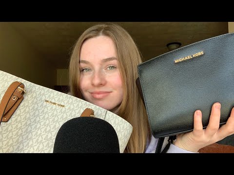 ASMR | what’s in my bag(s)?