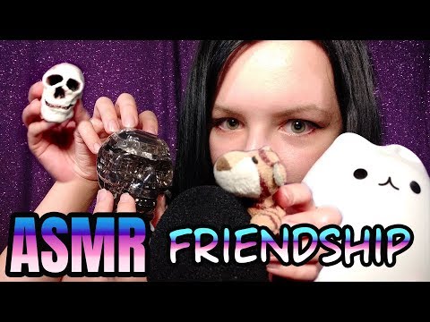 ASMR | Friendship Powered Tingles | whispered nostalgic items, ear to ear triggers and rambling