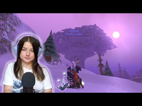 ASMR Gathering Herbs in Winterspring - Classic World of Warcraft ❄️ In-game Ambience & Music