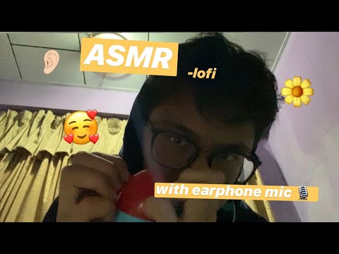 tapping asmr with earphone mic (lofi)💫- ethan🌻