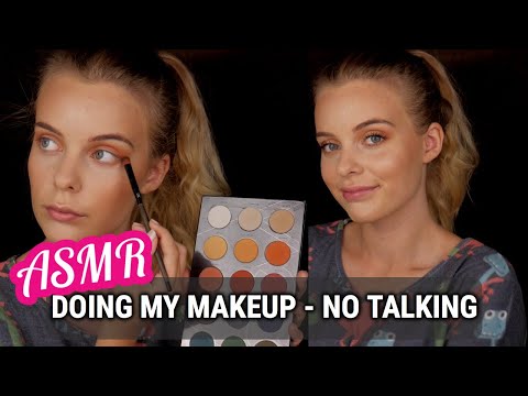 ASMR Doing My Makeup (Summer Makeup Look) -  No Talking
