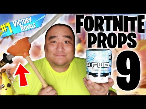 [ASMR] FORTNITE PROPS 9 - IN REAL LIFE | MattyTingles