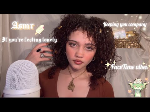 If you’re feeling lonely watch this ASMR {keeping you company ❤️‍🩹}