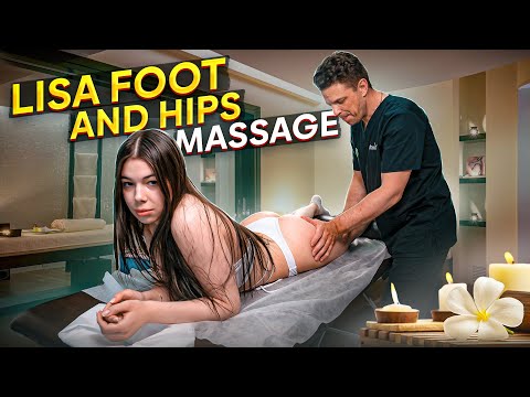 RELIEVING TENSION: INTENSE DEEP TISSUE MASSAGE FOR LISA'S LEGS AND HIPS