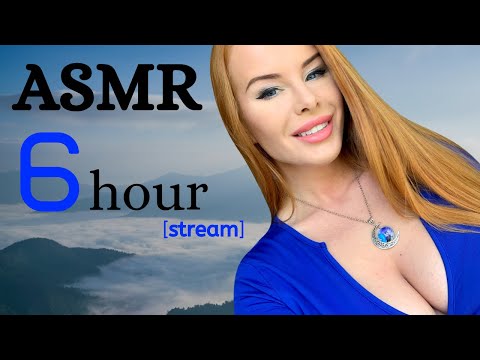 ASMR [STREAM] ❤️ 6 hour sleep relaxation 🌙 3Dio 🎤🎧