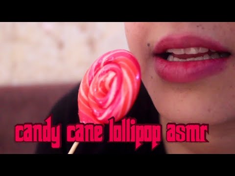 Lollipop liking sucking asmr tk tk tk mouth sounds n kissing lens