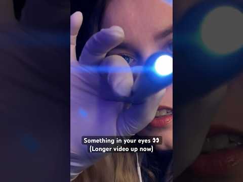 Getting something out of your eyes 👀 ASMR