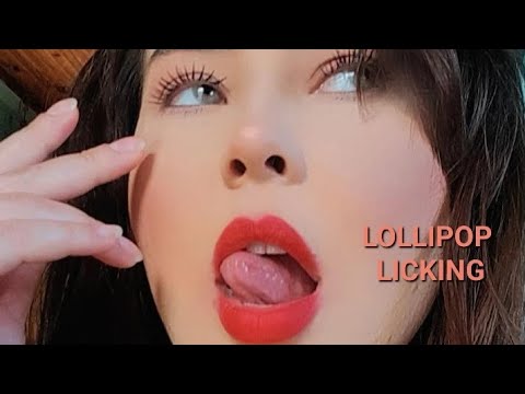 ASMR: LOLLIPOP LICKING