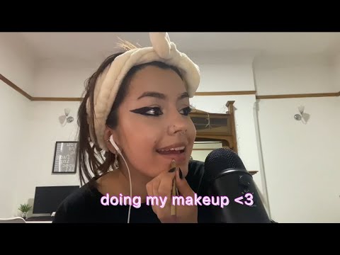 ASMR - doing my makeup ☀️💕