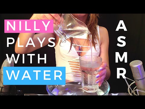 ASMR | Water Sounds (Spraying, Dripping & Ice)