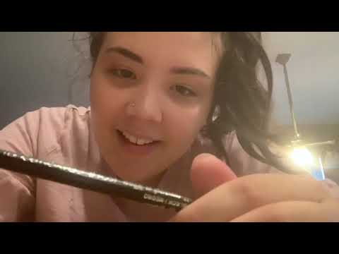 ASMR unboxing my first boxycharm plus makeup application