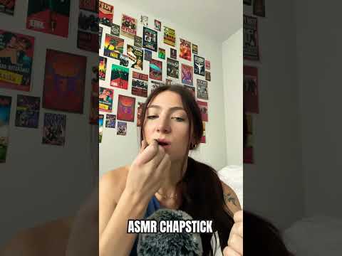 ASMR LIPGLOSS (chapstick) 👻 #asmr #asmrshorts
