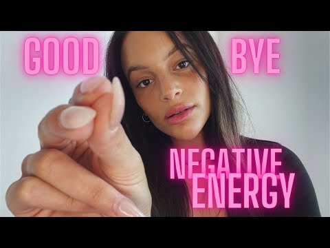 ASMR | Plucking and flicking your negative energy