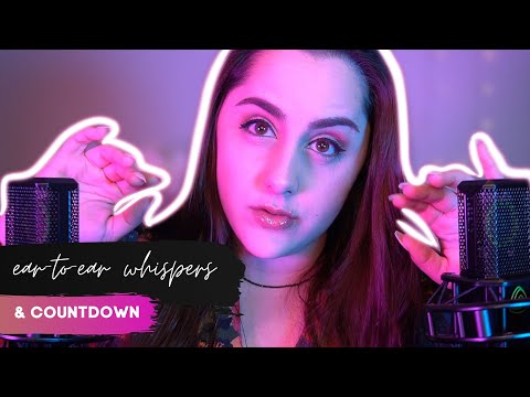 ASMR | DEEP Close-Up Ear to Ear Whispers & Countdown