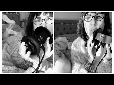 ASMR ear eating - WARNING - very intense at times. Mouth sounds. I am....53 and I love life