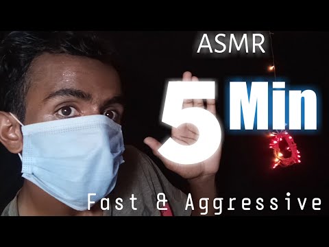 ASMR Fast & Aggressive 💥| 5 Minute | After 1 Minute Change Shirt 😊👕